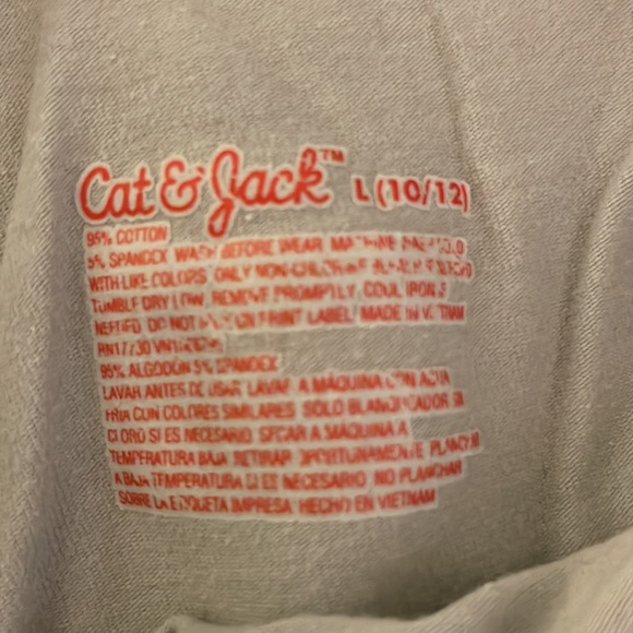 Gray camo Cat&Jack pants - Picture 2 of 2